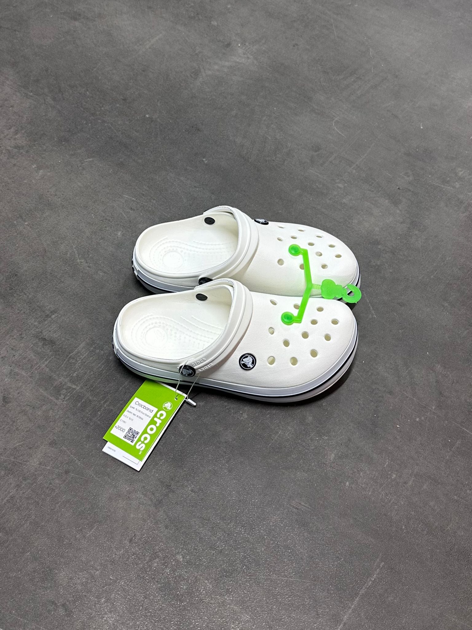 Crocs Crocband White Black
