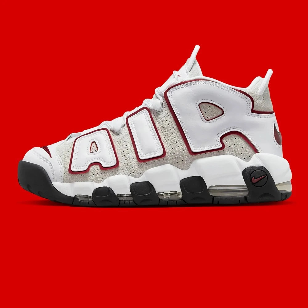 Nike Air More Uptempo Plays With Bulls Colors