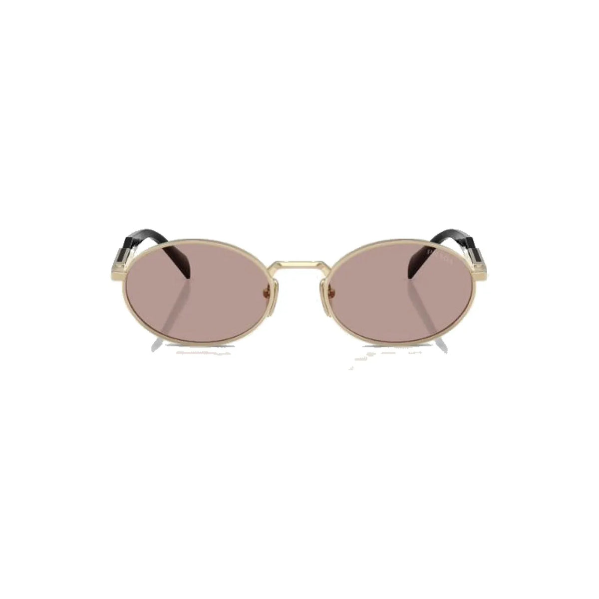 Prada PR 65ZS ZVN20I Pale Gold Light Purple Brown Güneş Gözlüğü