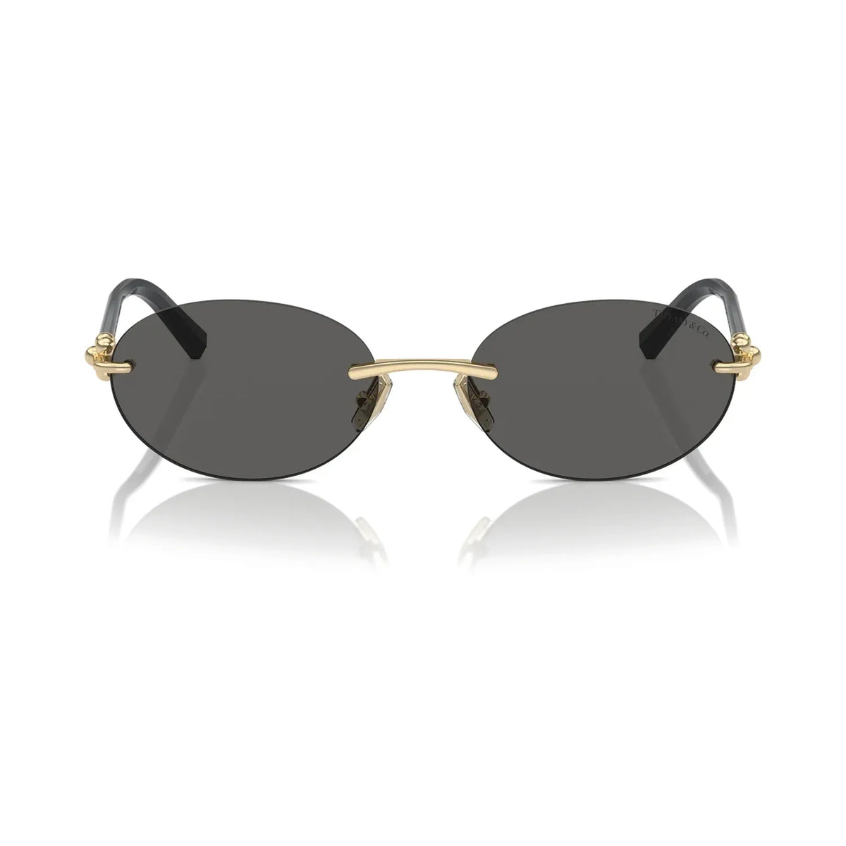 Tiffany HardWear TF3104D 6216S4 Pale Gold Dark Grey Güneş Gözlüğü
