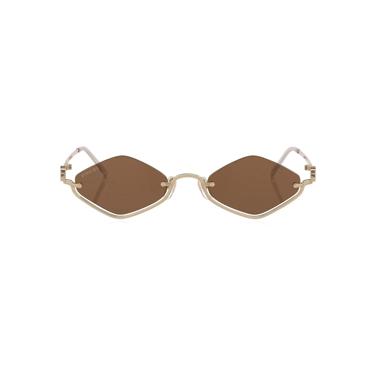 Gucci GG1604S 002 Gold Brown Güneş Gözlüğü