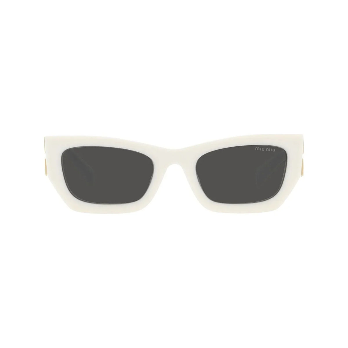 Miu Miu Glimpse MU 09WS 1425S0 White Dark Grey Güneş Gözlüğü