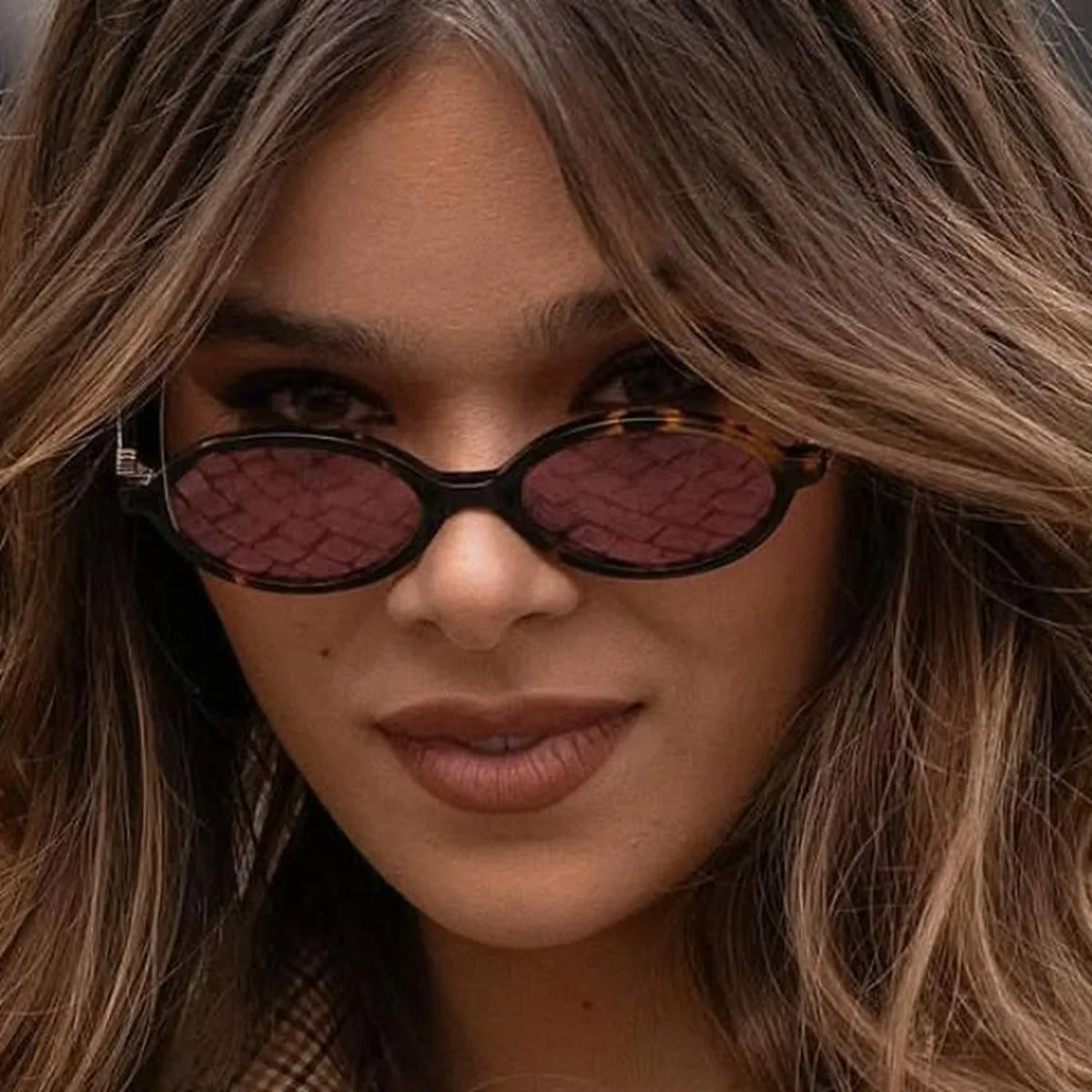 Miu Miu Regard MU 04ZS VAU50D Honey Havana Bordeaux Mirror Güneş Gözlüğü
