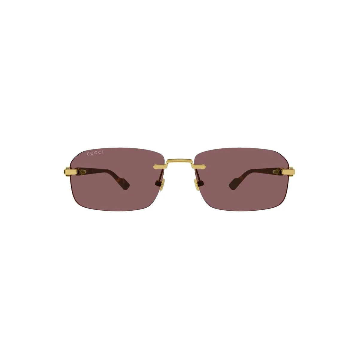 Gucci GG1221S 002 Gold Havana Brown Güneş Gözlüğü