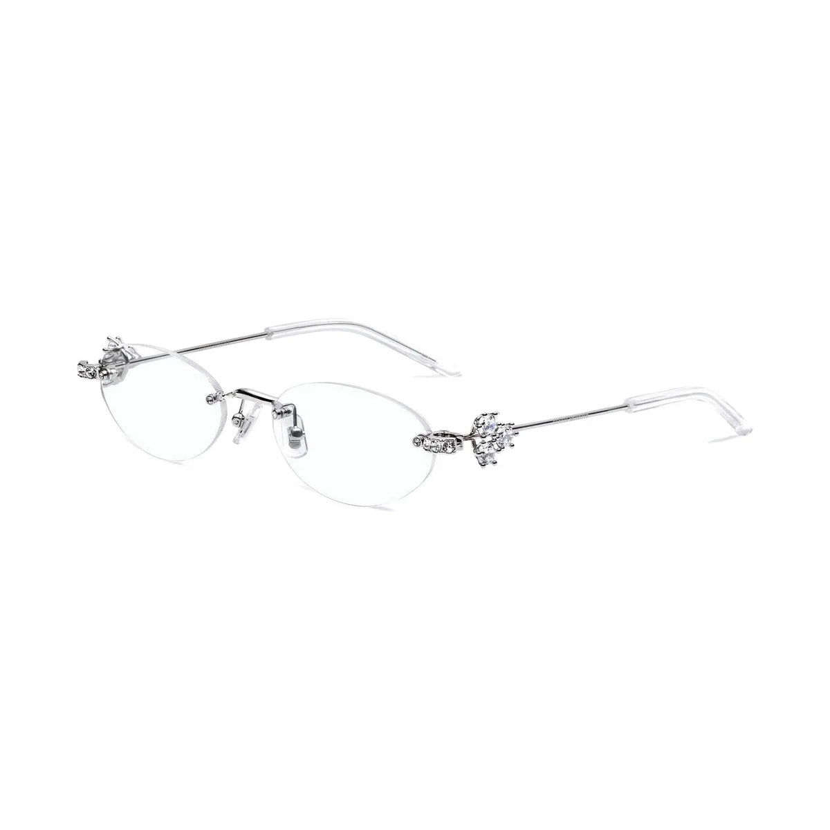 Gentle Monster Orora 02 Silver Clear Gözlük