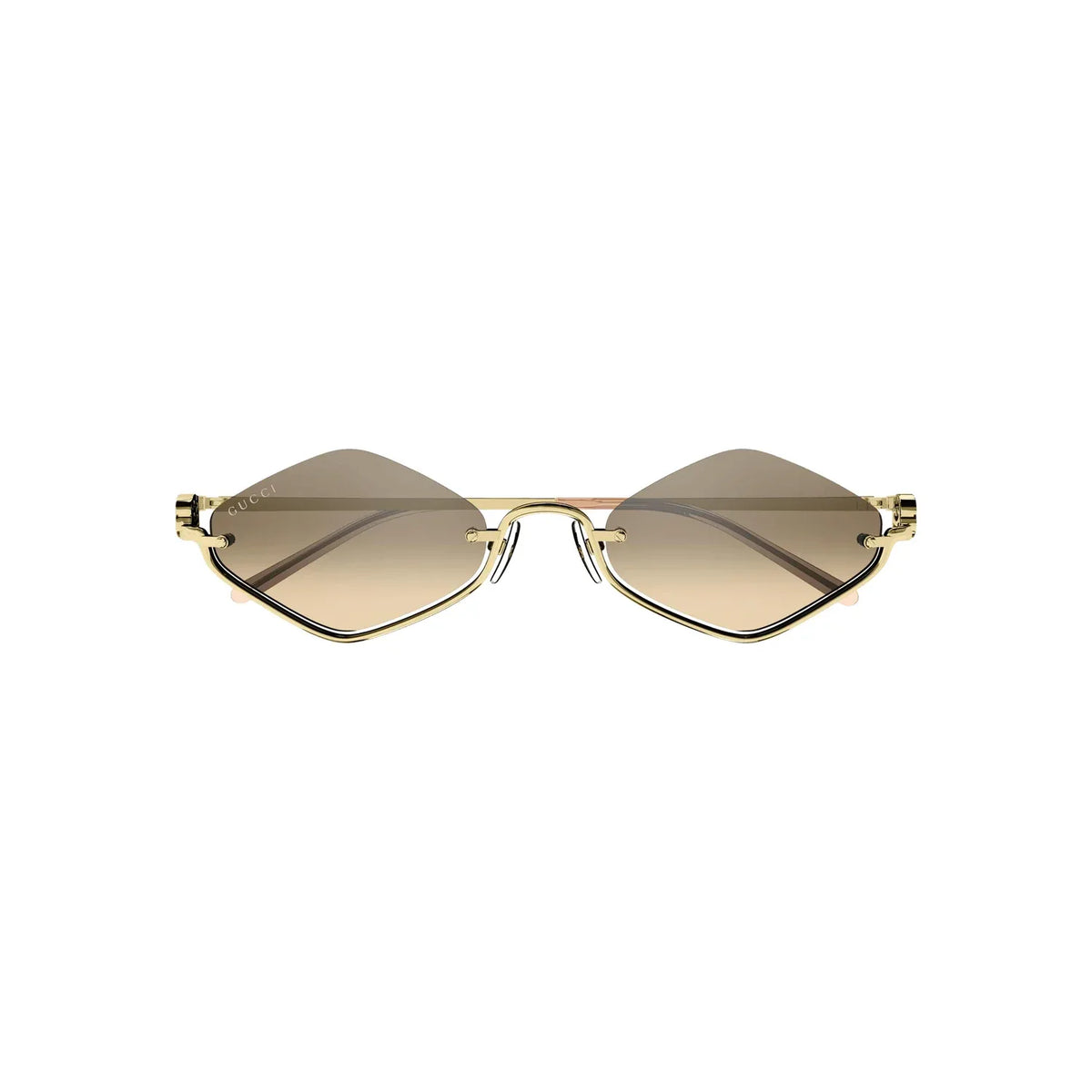 Gucci GG1604S 003 Gold Orange Silver Gradient Mirror Güneş Gözlüğü