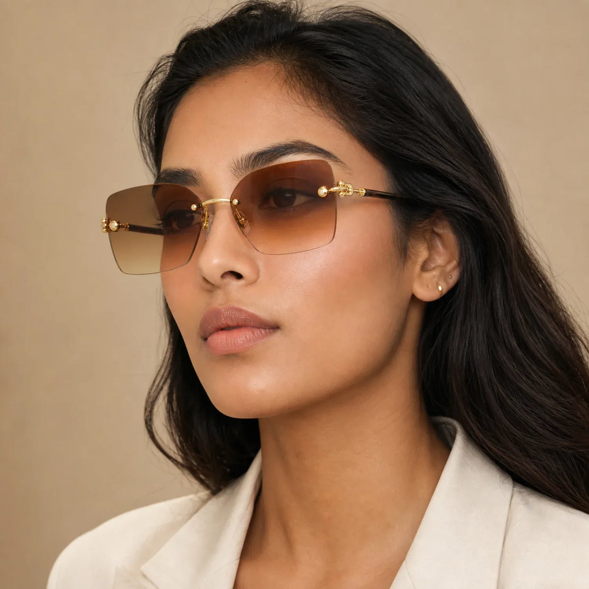 Tiffany HardWear TF3088 6177/3B Pale Gold Brown Gradient Güneş Gözlüğü