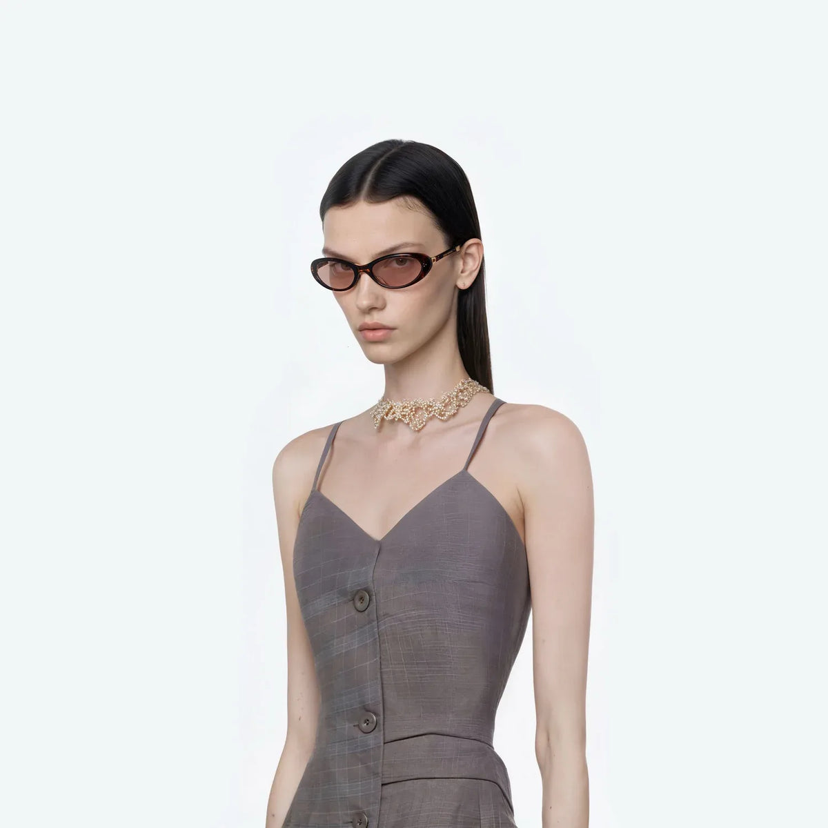 Gentle Monster Lolang T1 Tortoise Pink Katlanabilir Güneş Gözlüğü