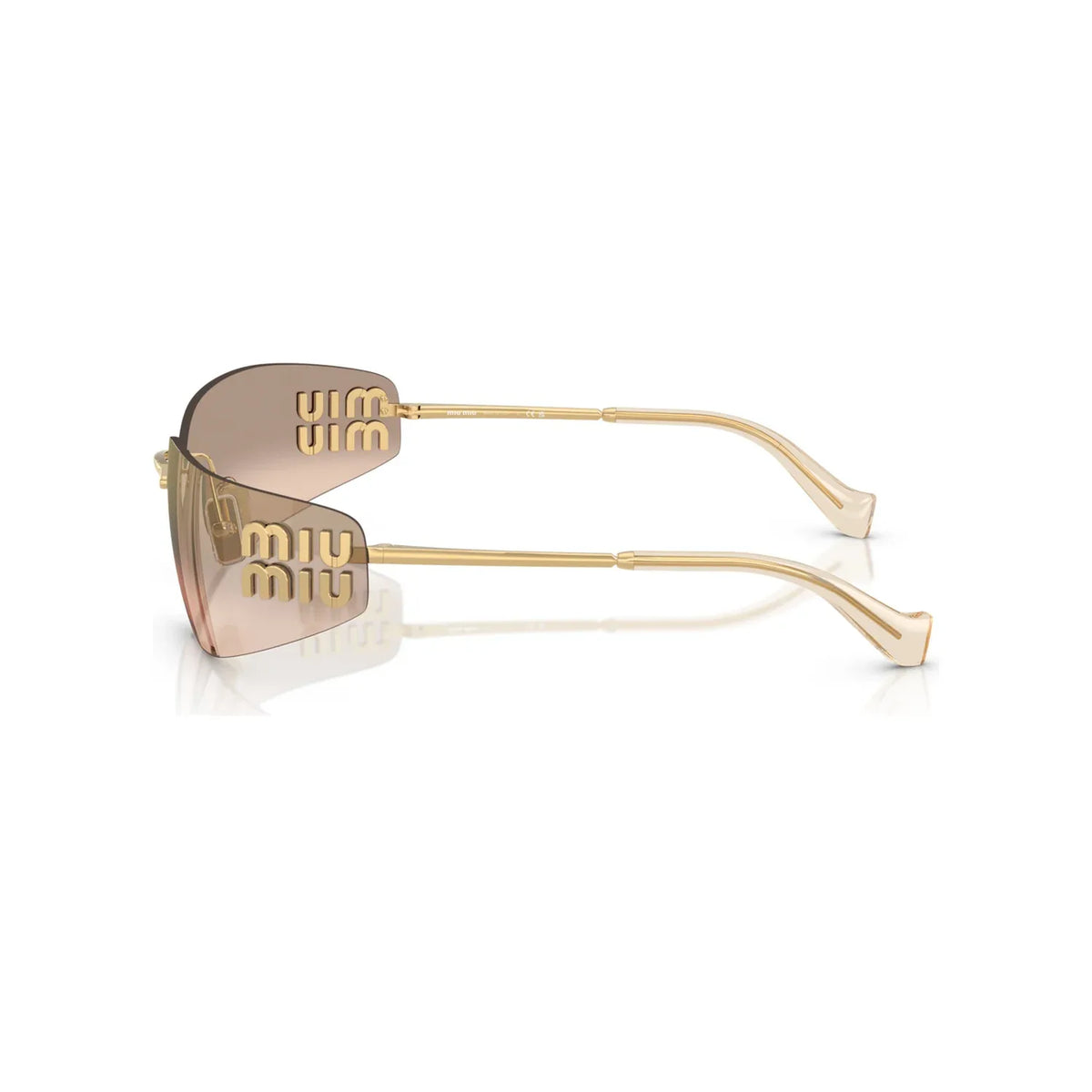 Miu Miu MU A51S 5AK20P Gold Bronze Mirror Gradient Güneş Gözlüğü