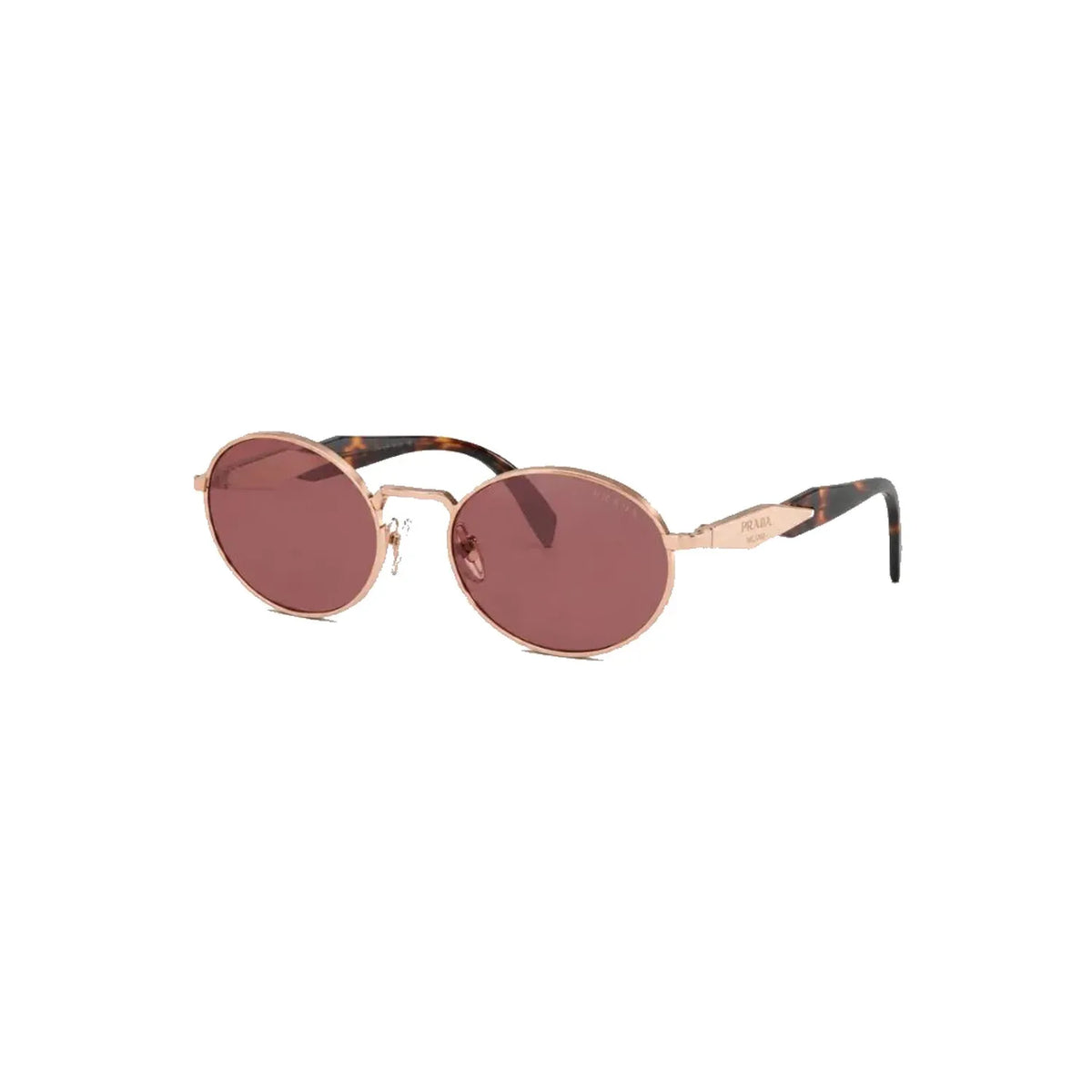 Prada PR 65ZS SVF08S Pink Gold Dark Violet Güneş Gözlüğü