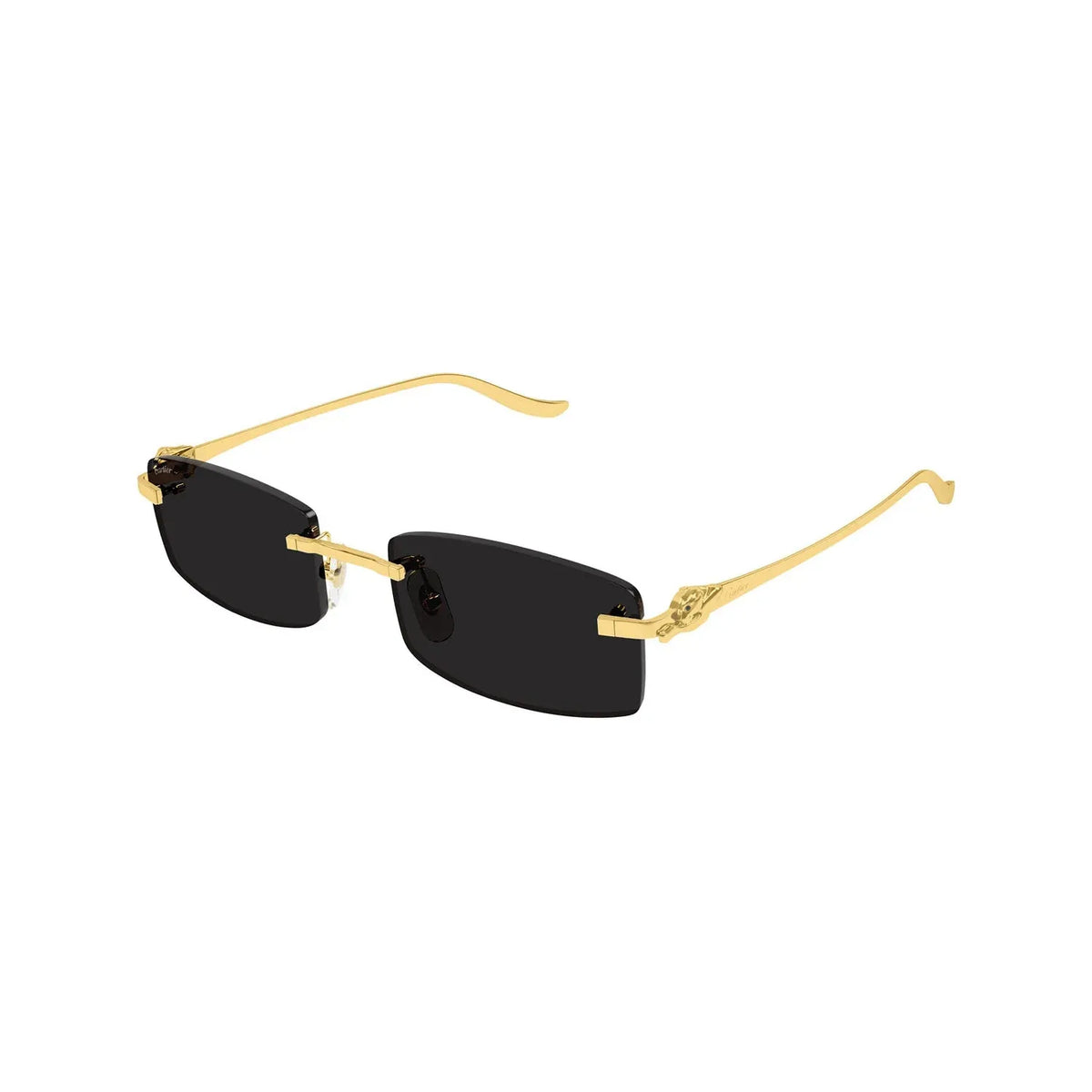 Cartier CT0552S 001 Panthère Gold Grey Güneş Gözlüğü