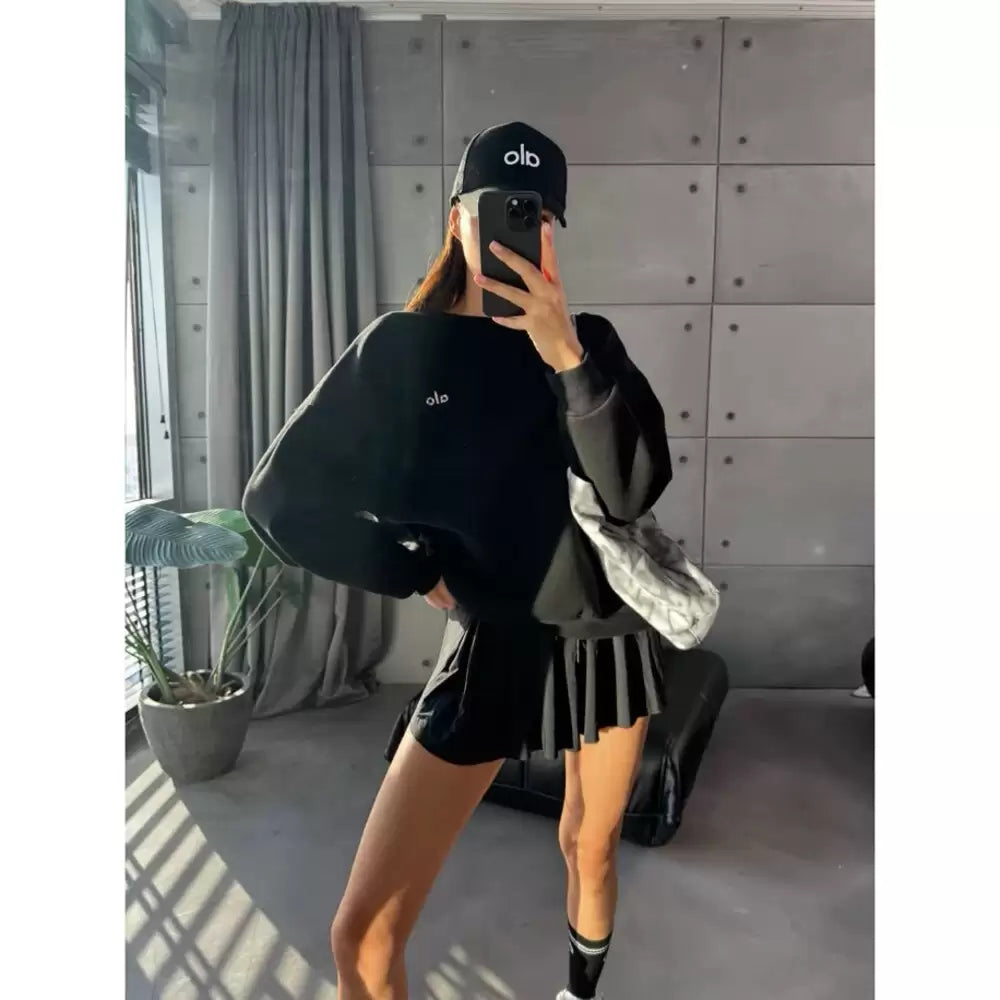 Alo Yoga Sweatshirt Black Premium