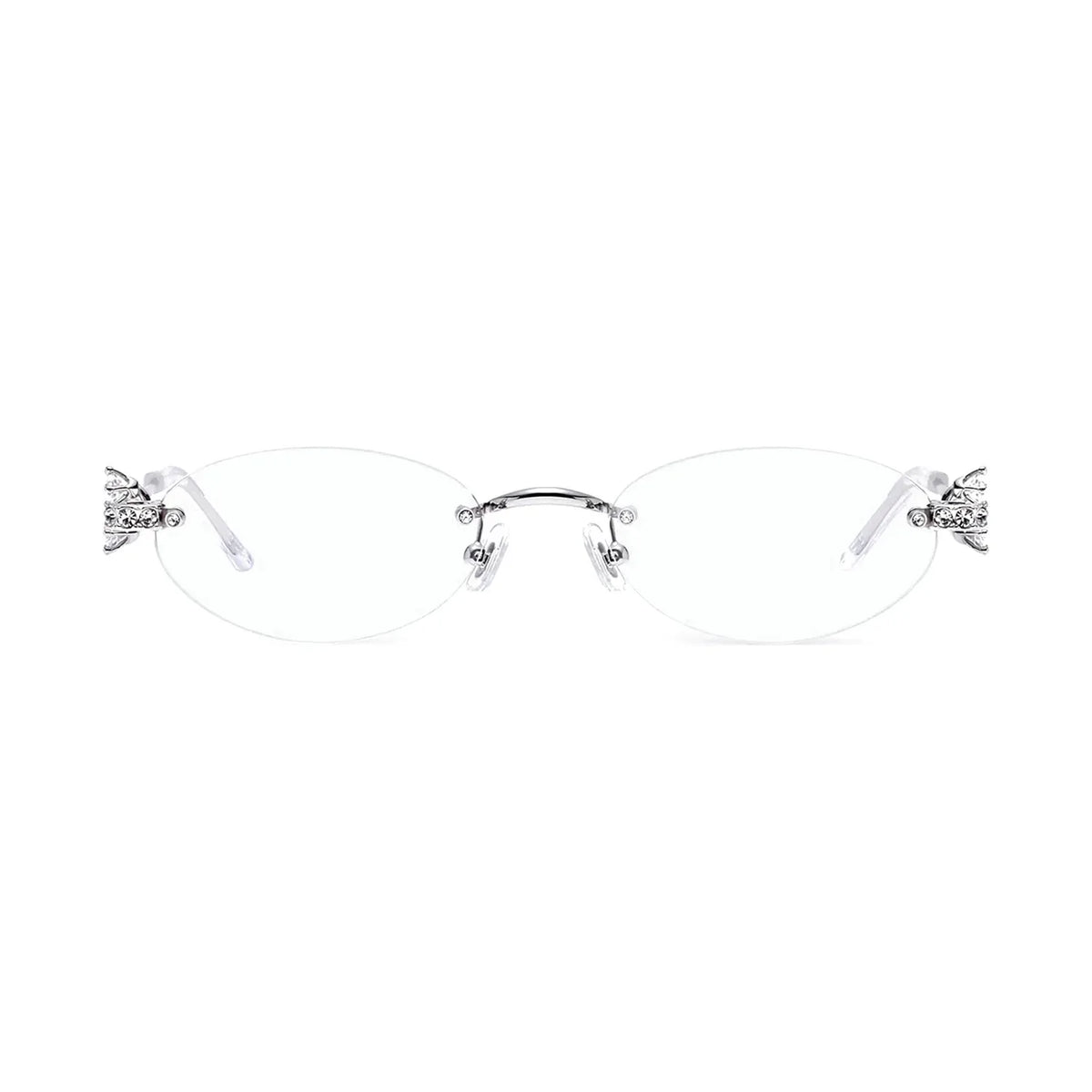 Gentle Monster Orora 02 Silver Clear Gözlük