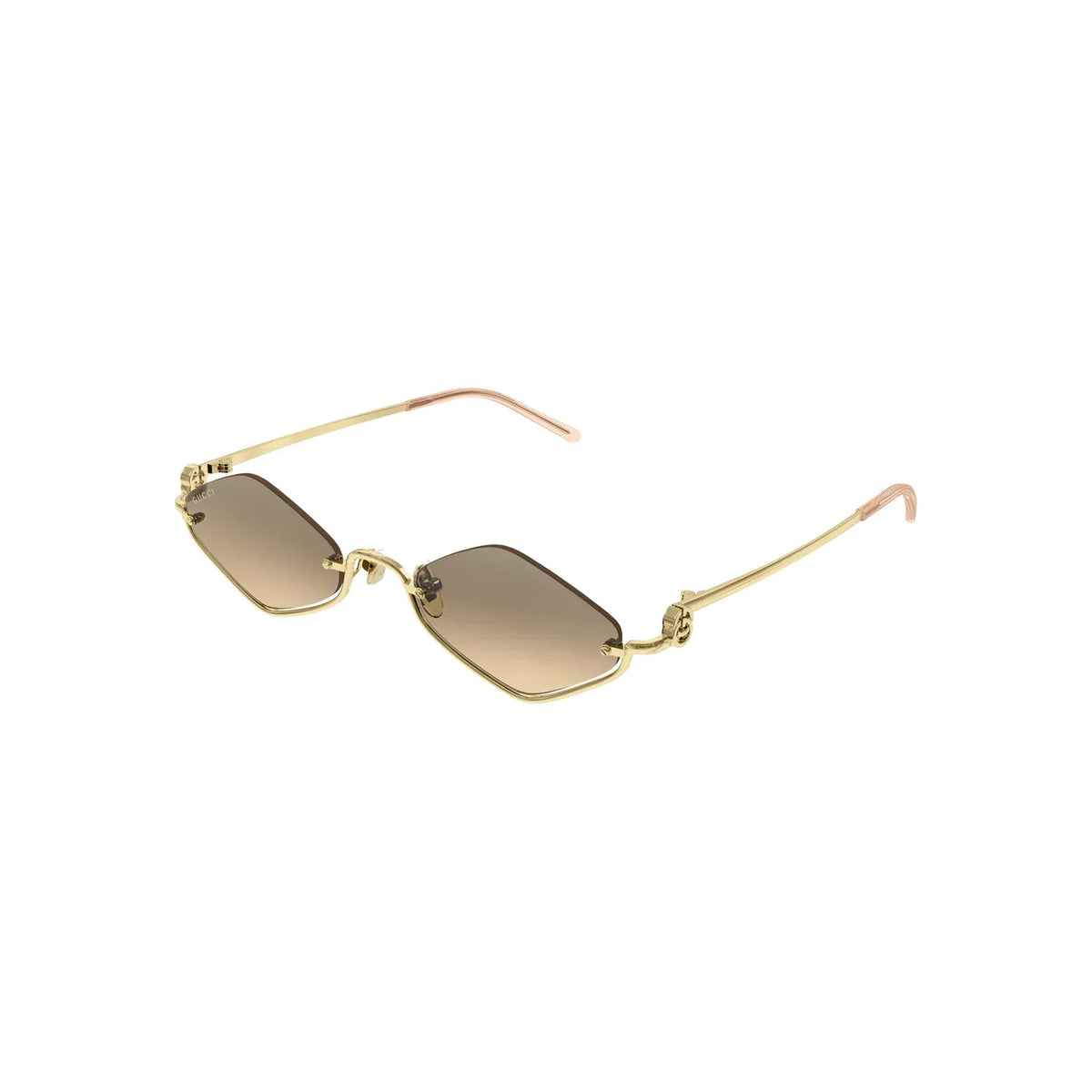 Gucci GG1604S 003 Gold Orange Silver Gradient Mirror Güneş Gözlüğü
