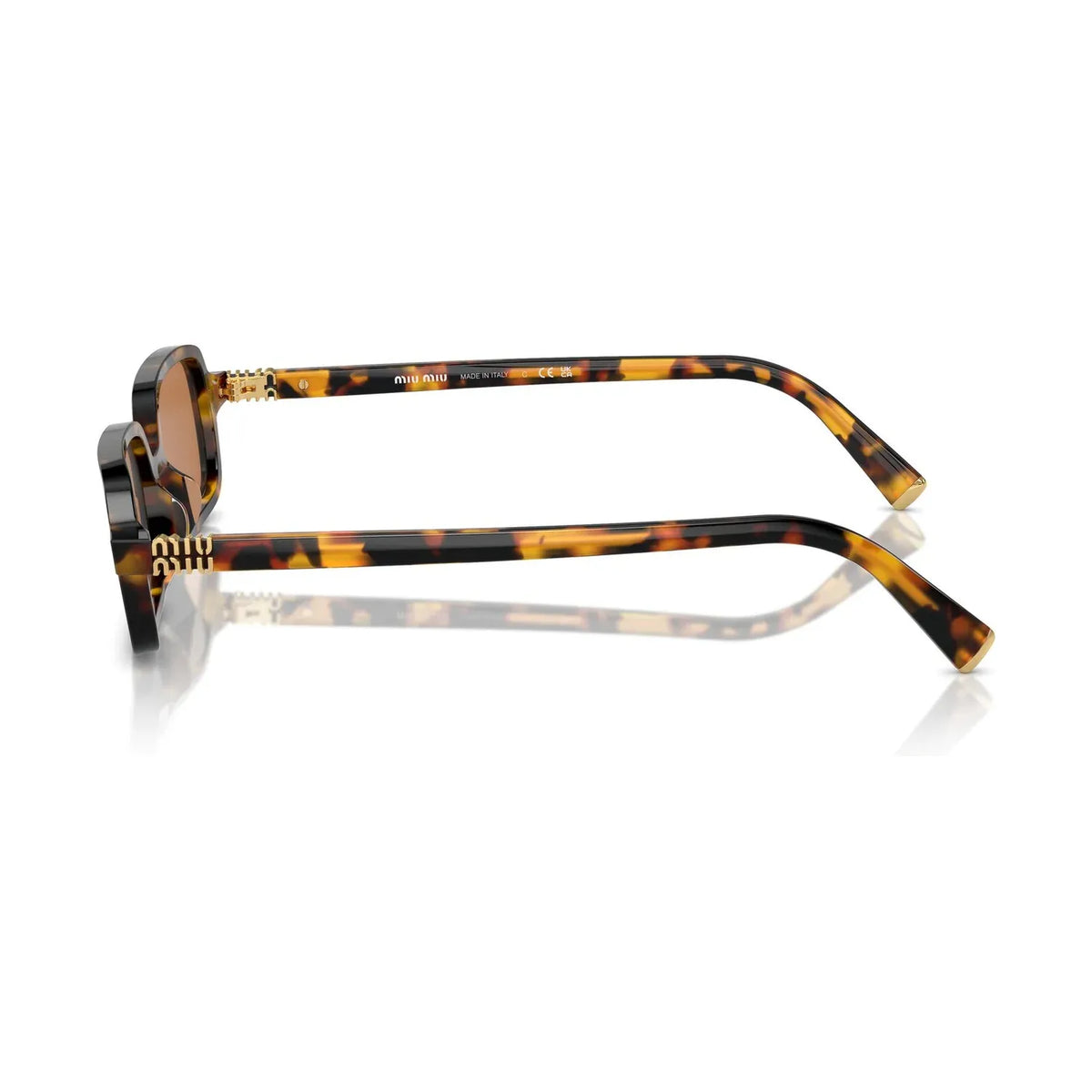Miu Miu Regard MU 11ZSF VAU2Z1 Low Bridge Honey Havana Brown Güneş Gözlüğü