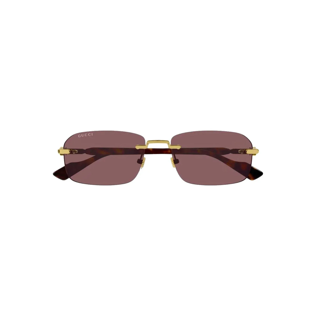 Gucci GG1221S 002 Gold Havana Brown Güneş Gözlüğü