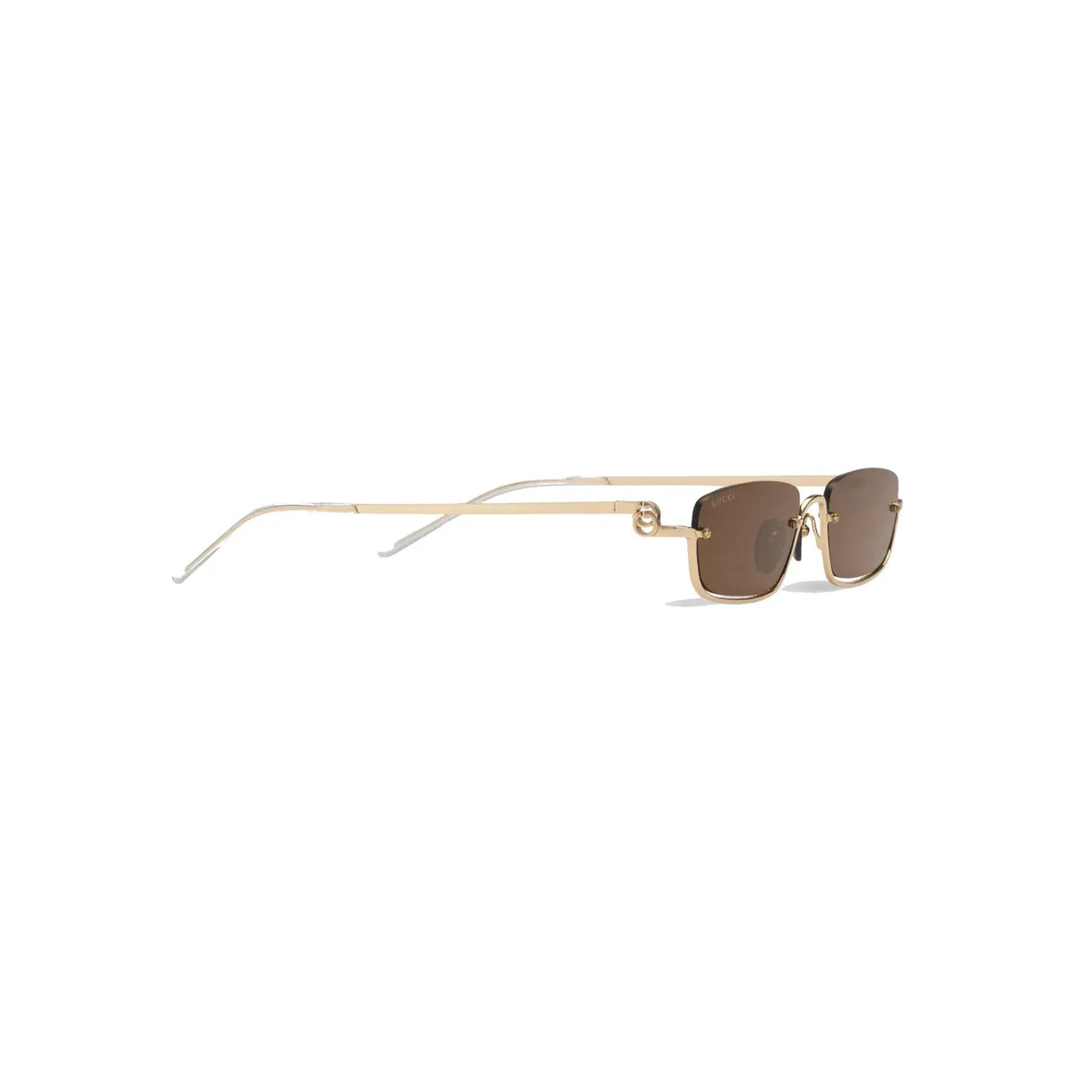 Gucci GG1278S 001 Gold Brown Güneş Gözlüğü
