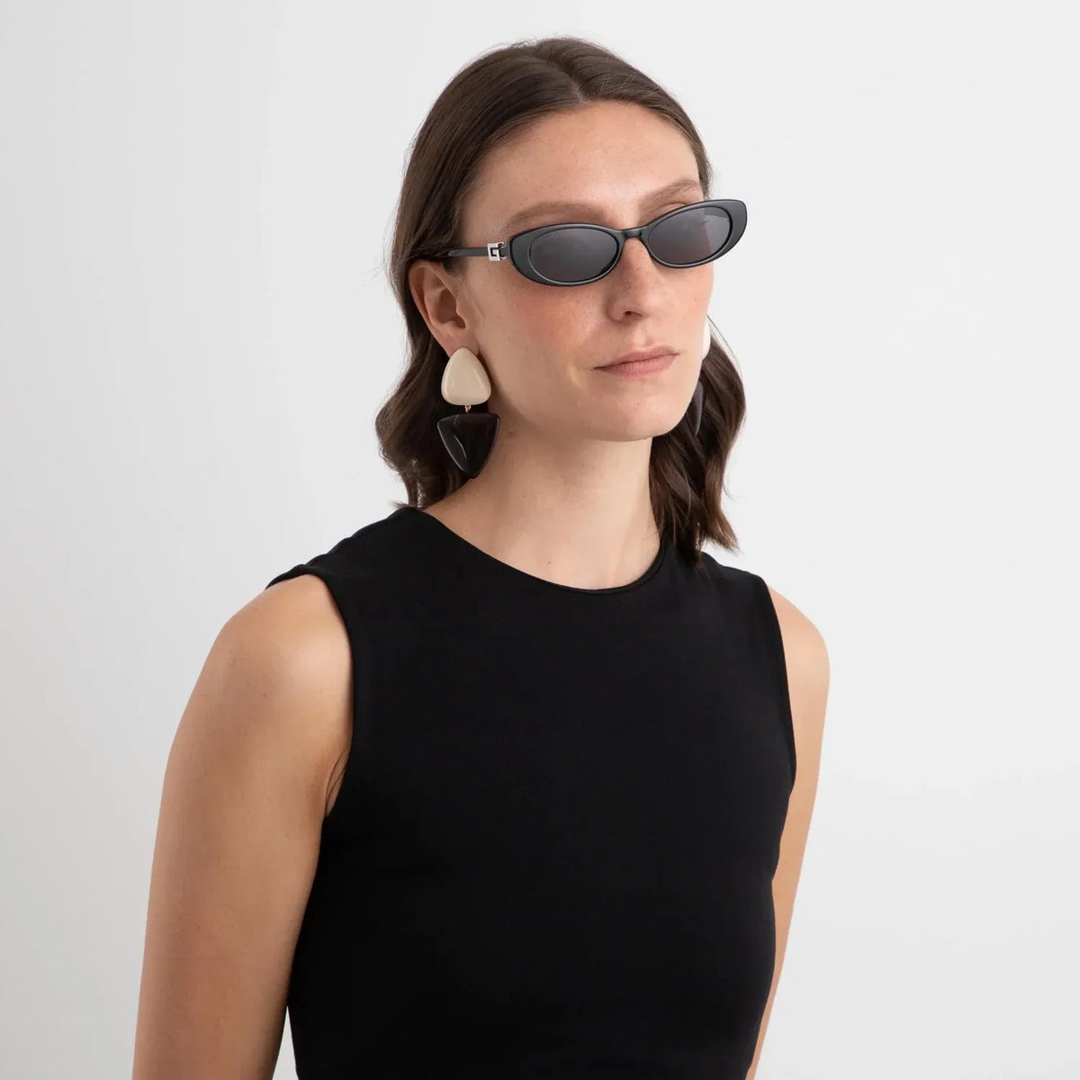 Gucci GG1680S 001 Black Grey Güneş Gözlüğü