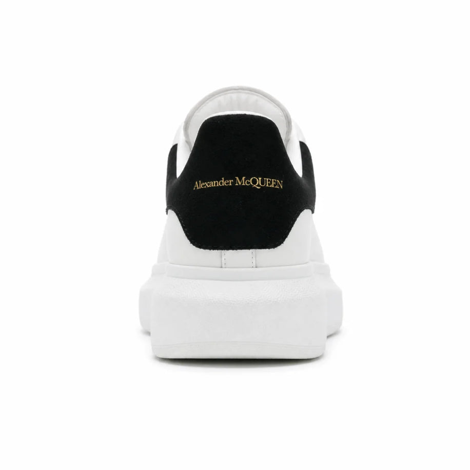 Alexander McQueen Oversized White Black Suede