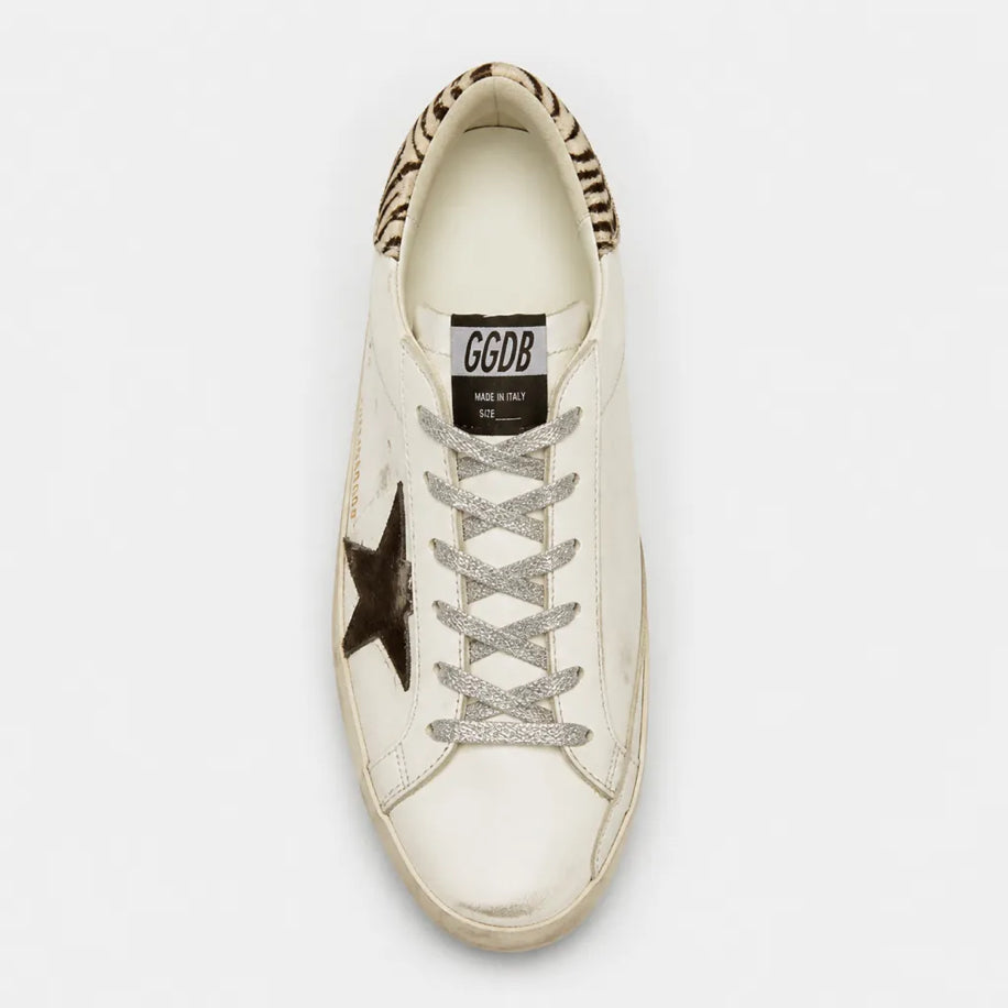 Golden Super-Star White Zebra Pony Star