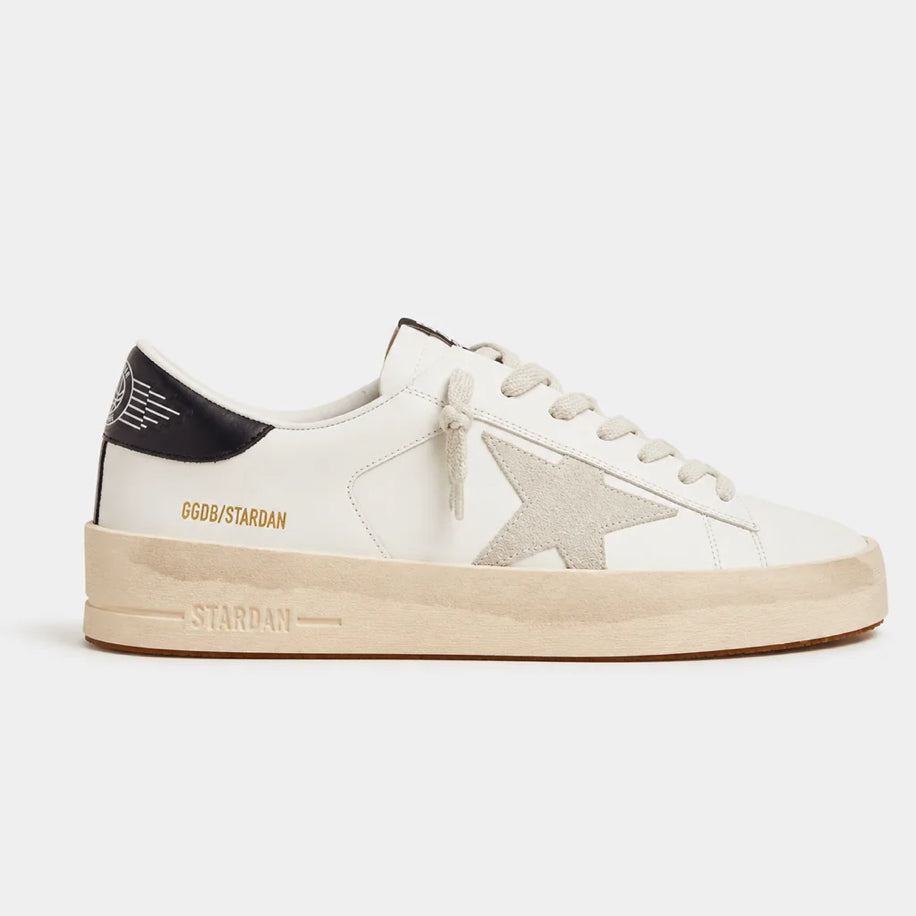 Golden Stardan with Ice-Gray Suede Star & Blu-Navy