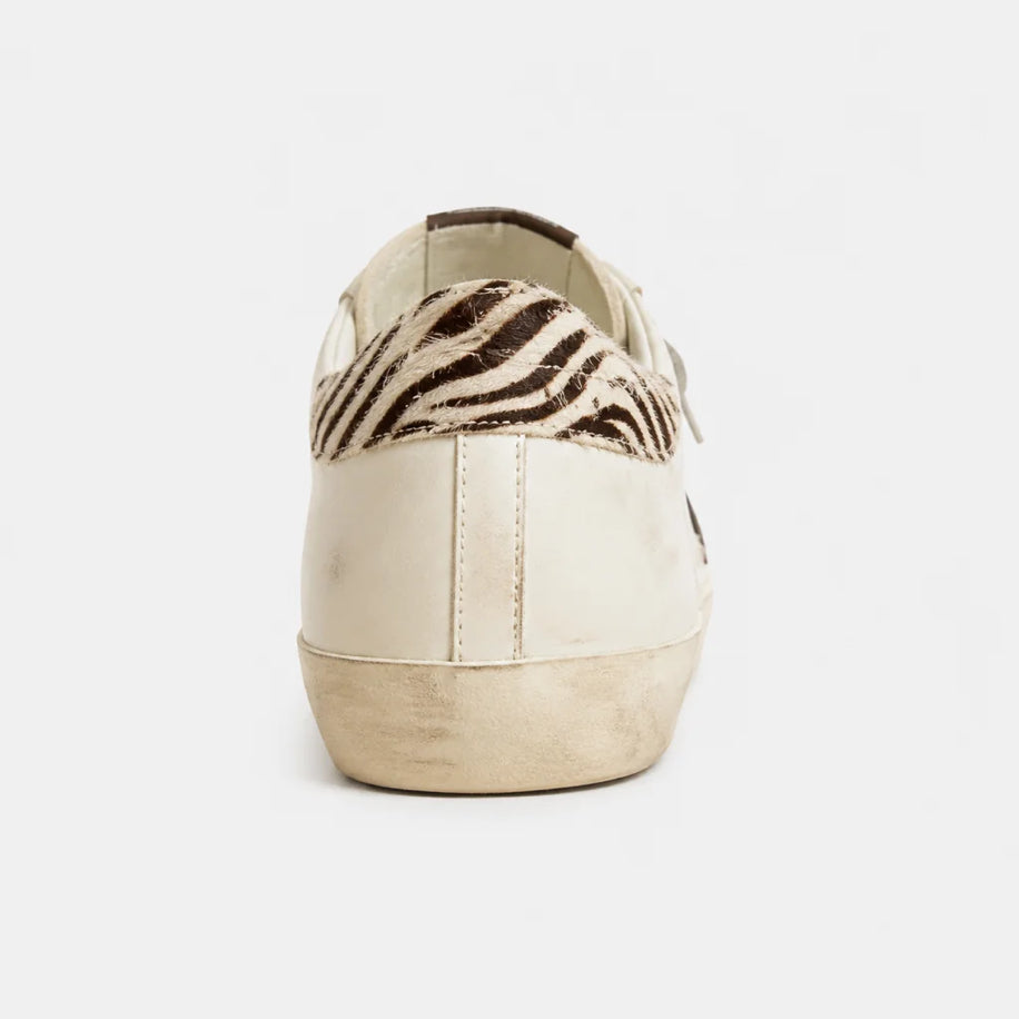 Golden Super-Star White Zebra Pony Star