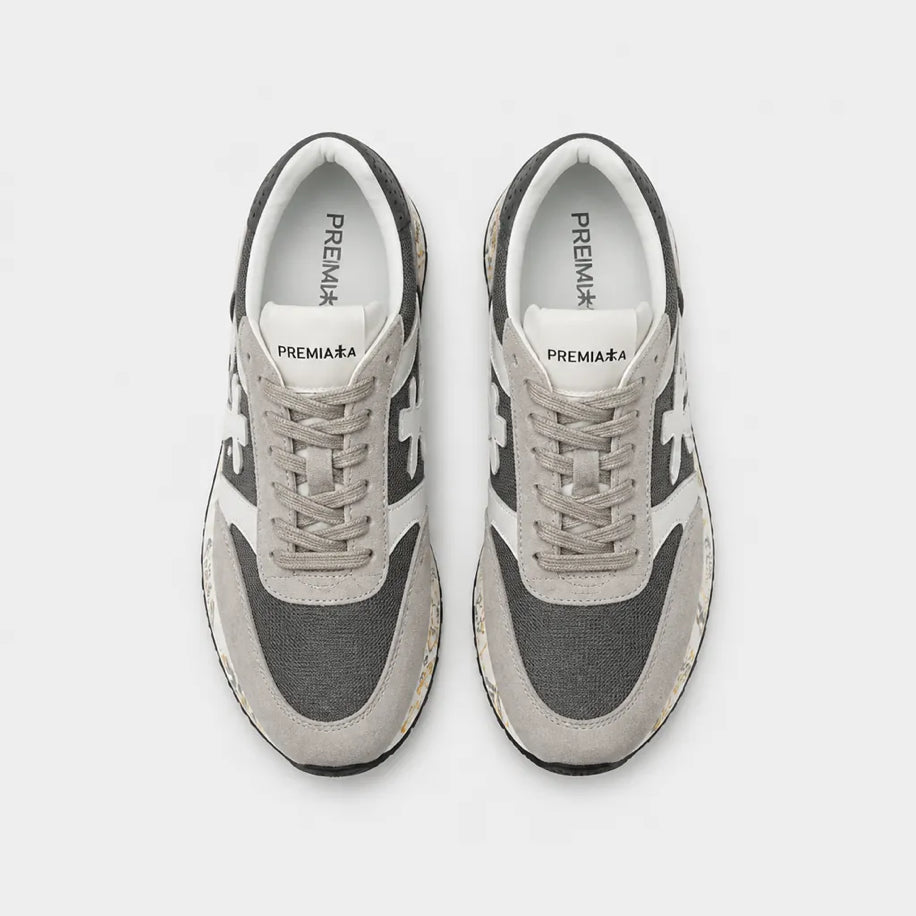 Premiata Grey White