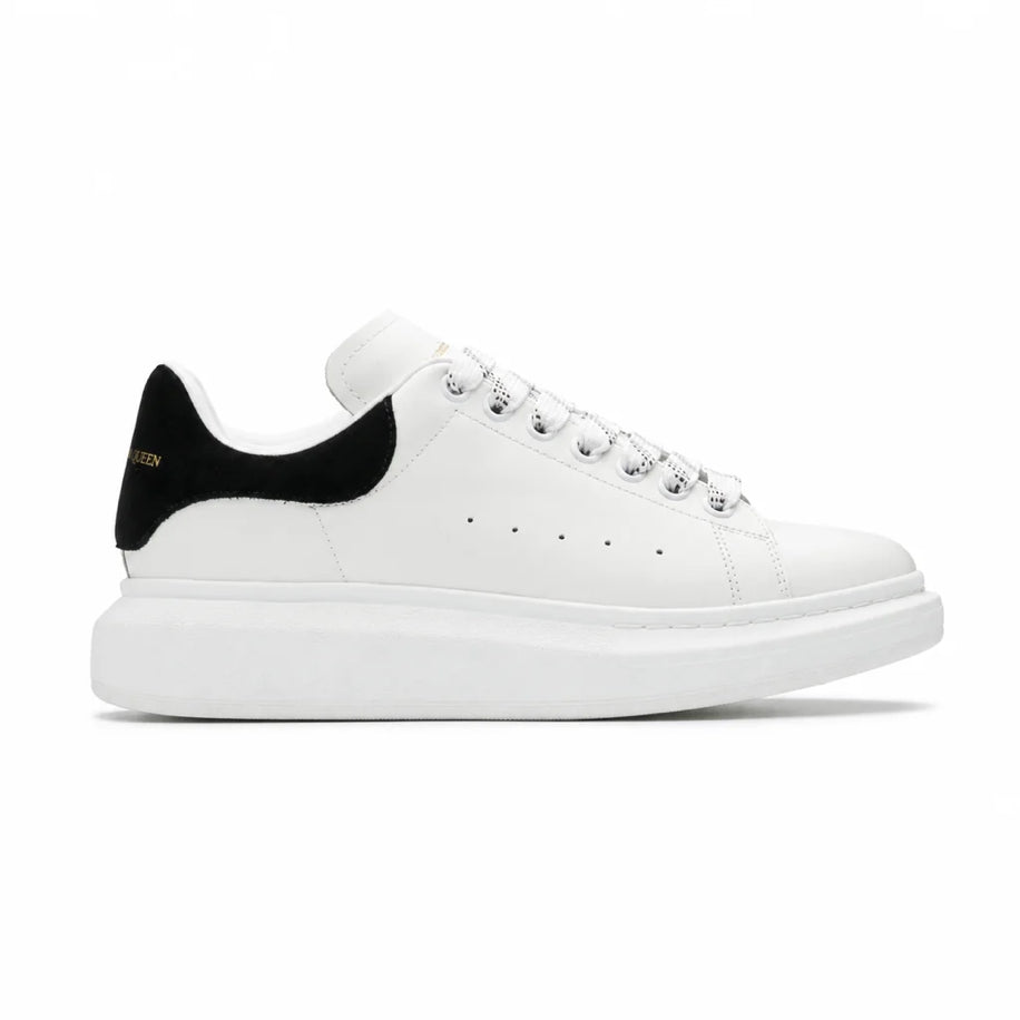 Alexander McQueen Oversized White Black Suede