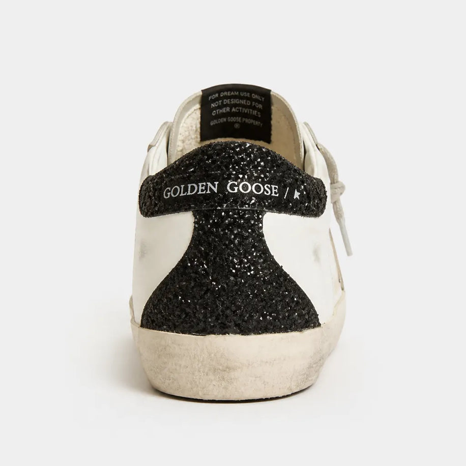 Golden Super-Star with Gold Star & Black Glitter