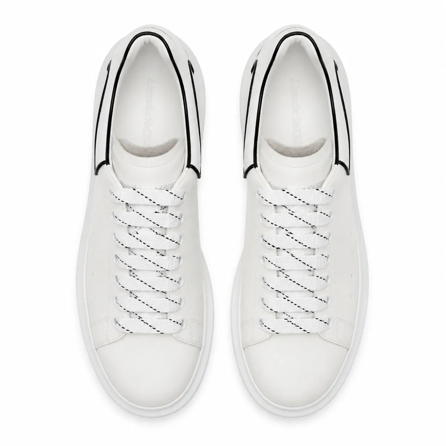 Alexander McQueen Oversized White Black Outline