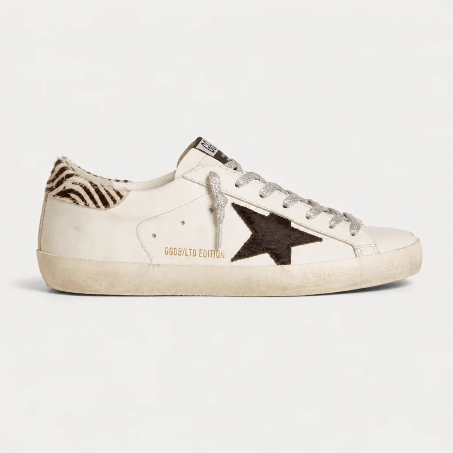 Golden Super-Star White Zebra Pony Star