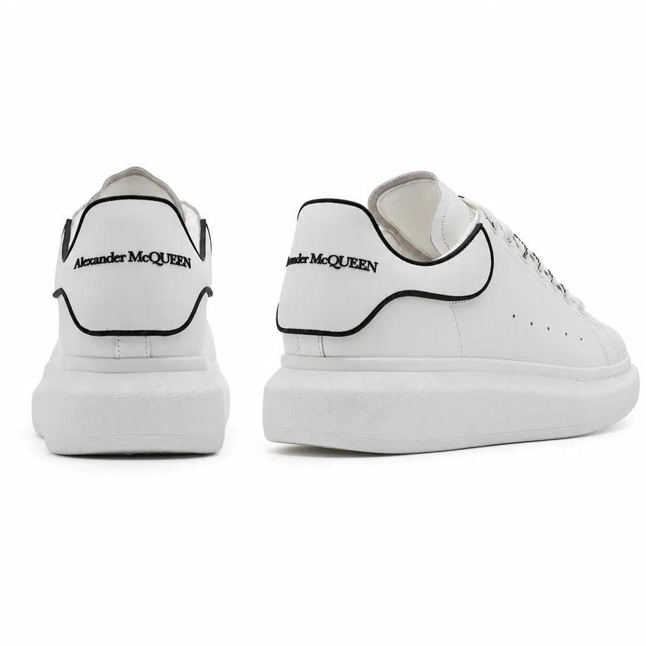 Alexander McQueen Oversized White Black Outline