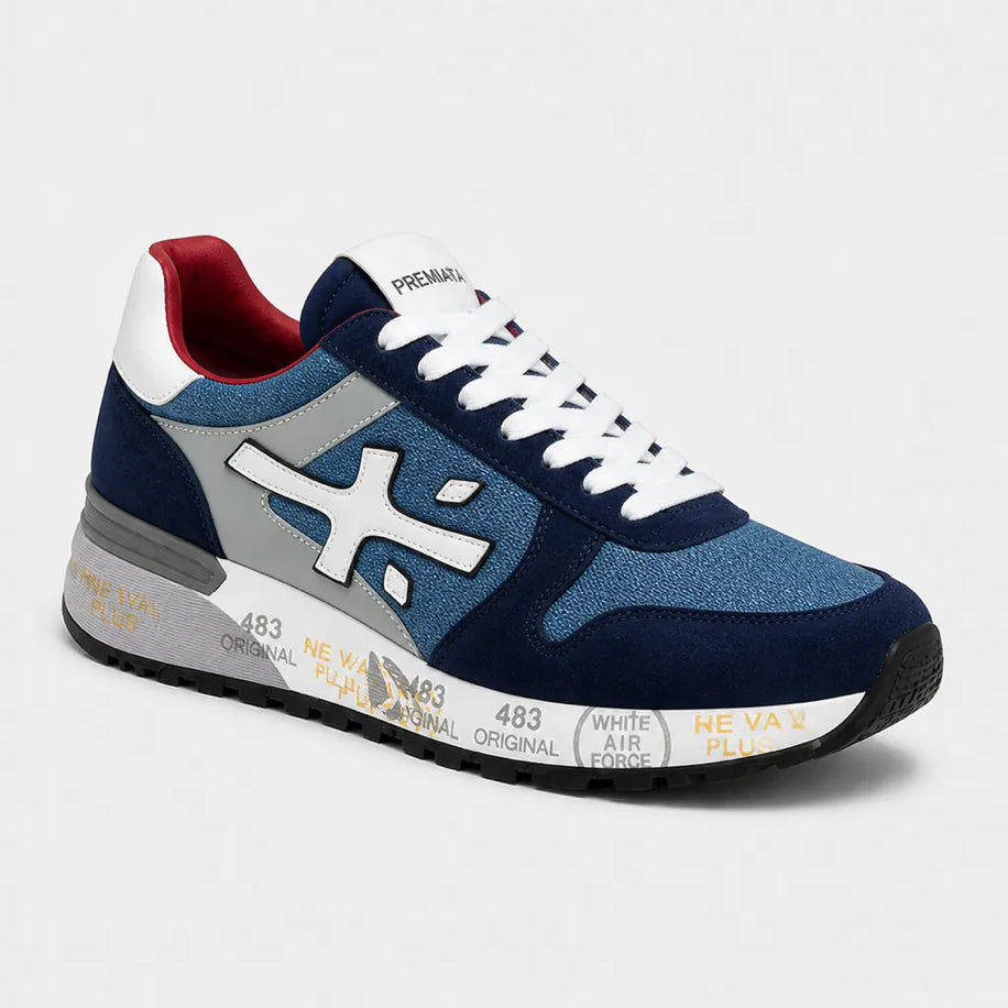 Premiata Blue Navy