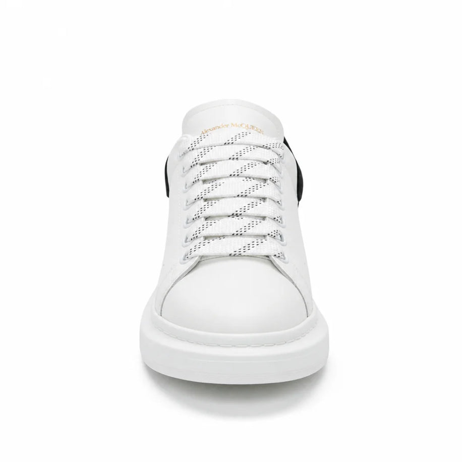 Alexander McQueen Oversized White Black Suede