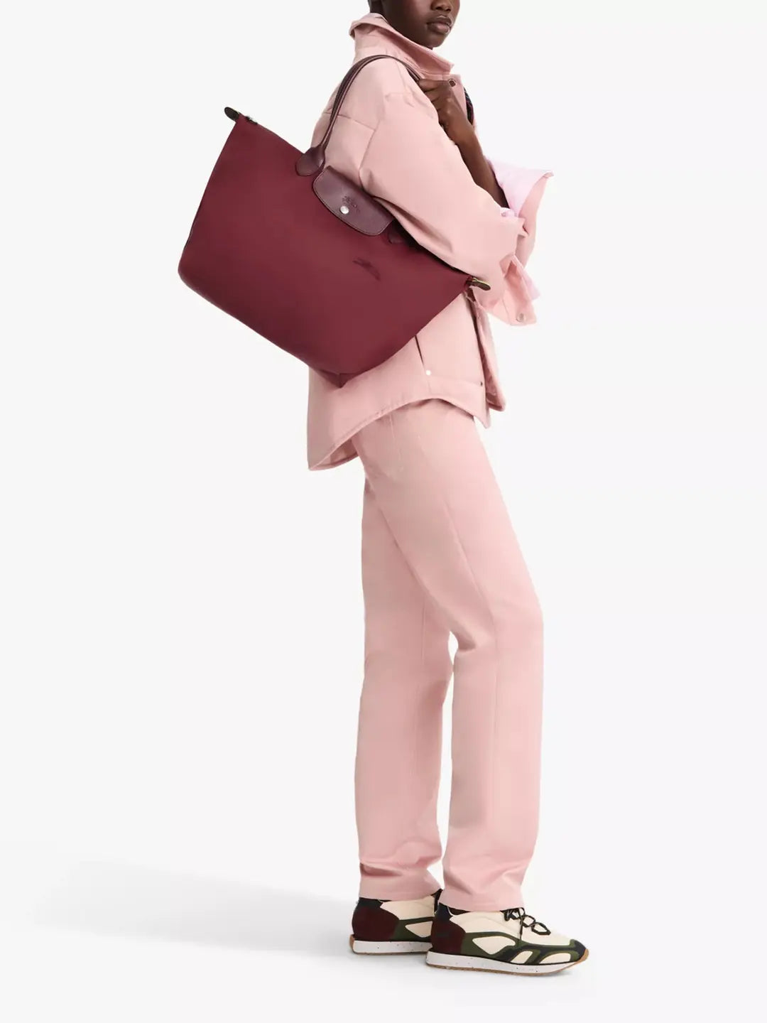 Longchamp Le Pliage L Tote bag - BORDEAUX