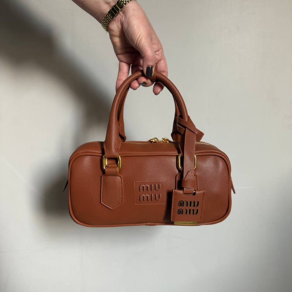 Miu Miu - Arcadie Leather Handle Bag