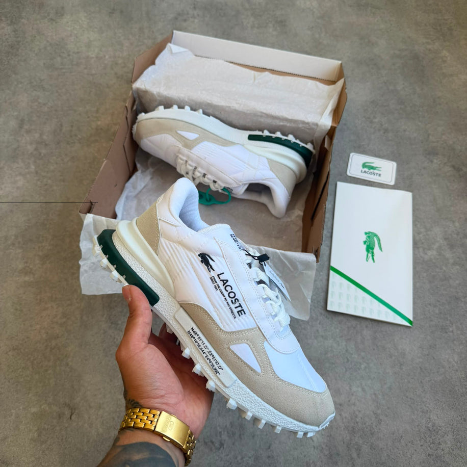 Lacoste Elite Active White Green