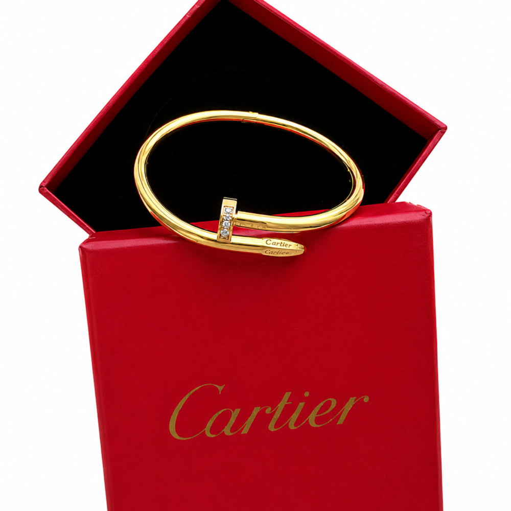 Cartier - Çivi bileklik (Taşlı)