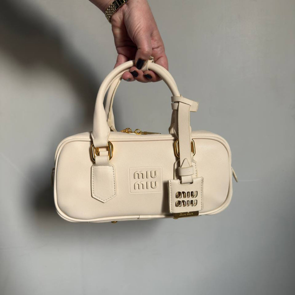 Miu Miu - Arcadie Leather Handle Bag
