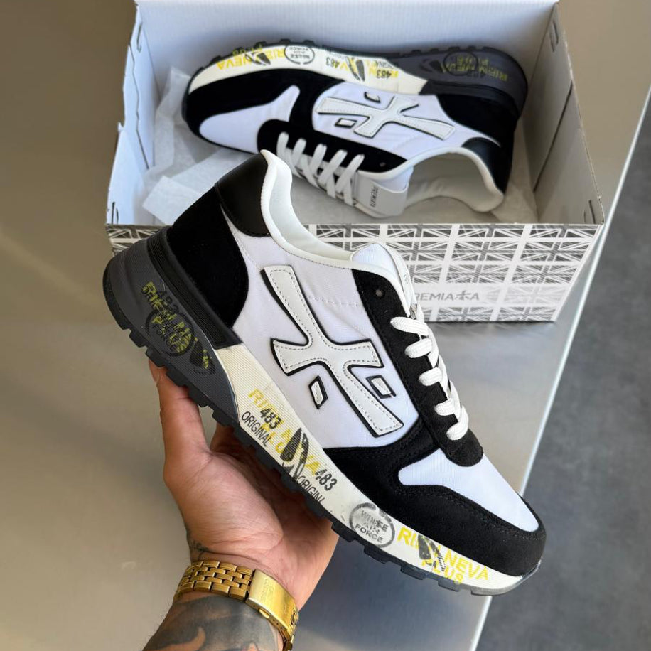 Premiata Mick Beyaz Siyah