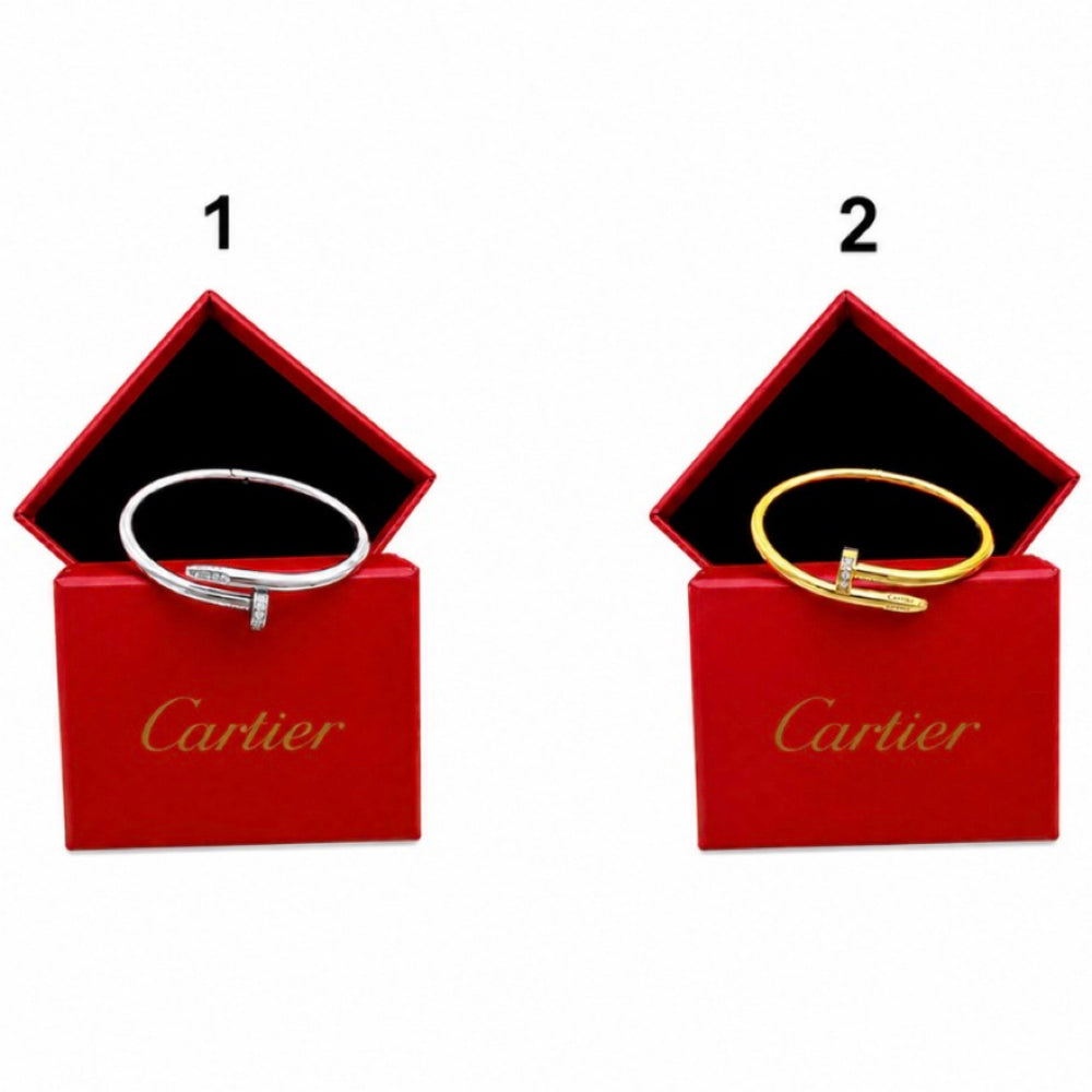Cartier - Çivi bileklik (Taşlı)