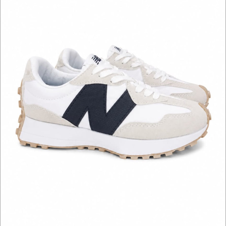 New Balance 327 White Black