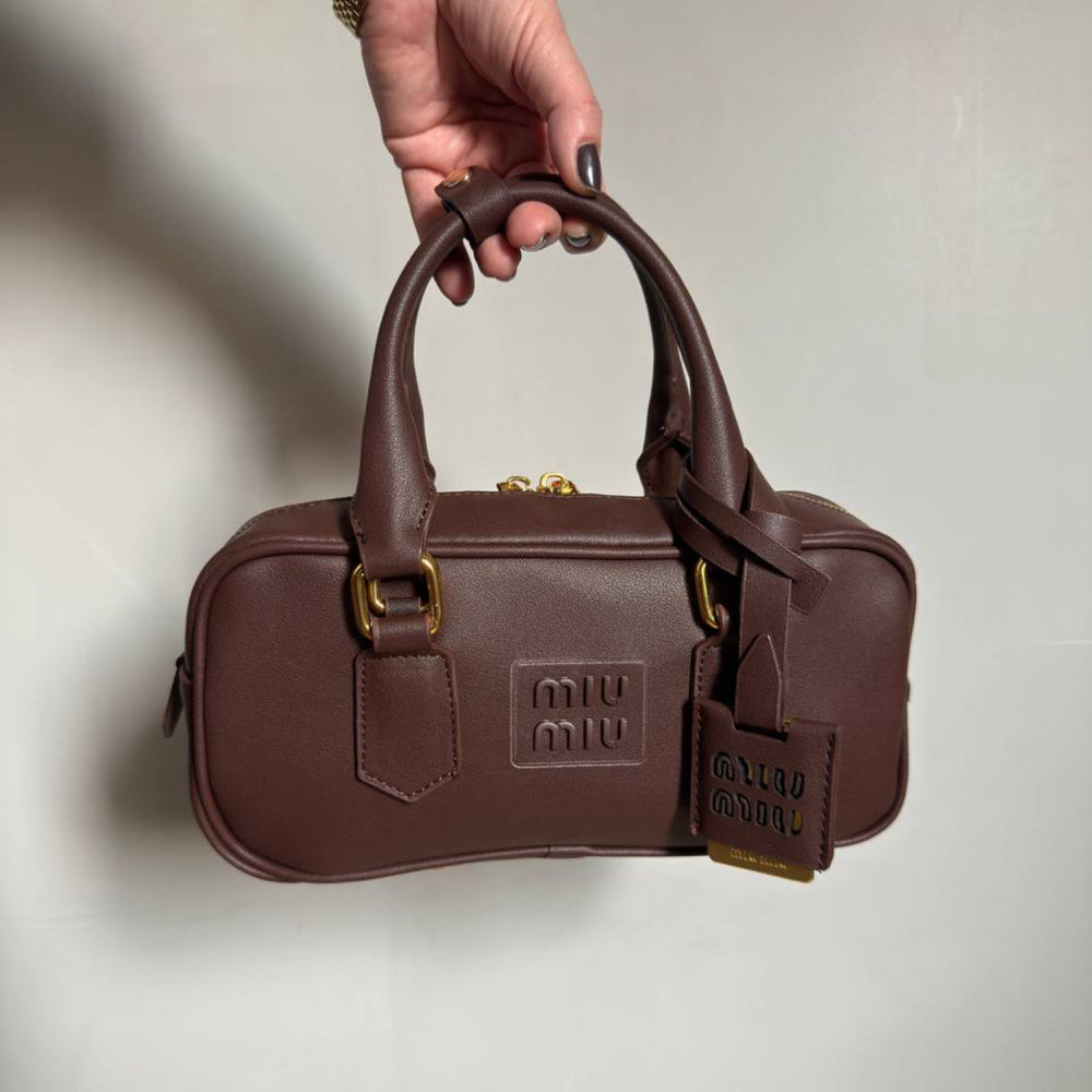 Miu Miu - Arcadie Leather Handle Bag
