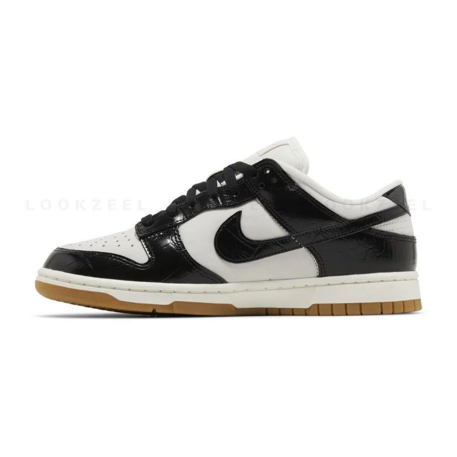 Nike Dunk Low LX Black Croc