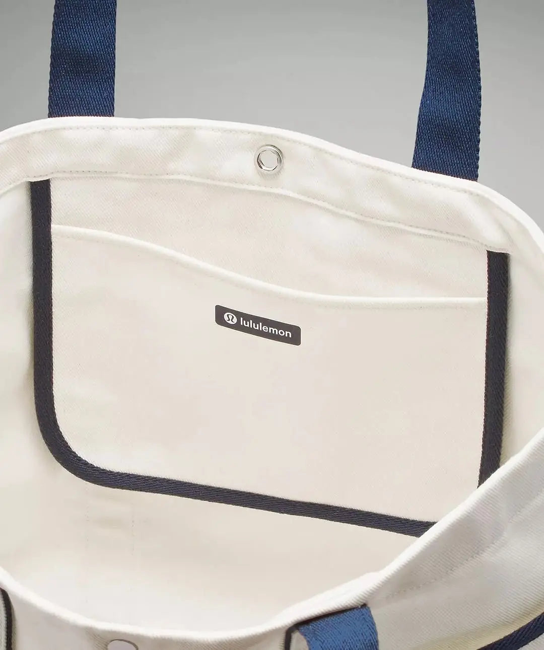 Lululemon Canvas Multi Pocket Tote Bag