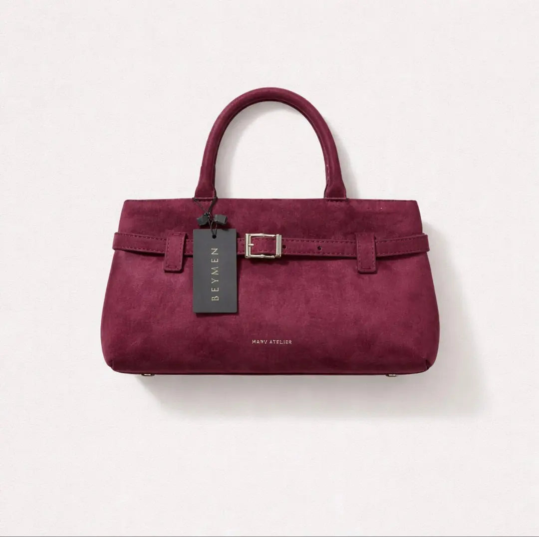 Manu Atelıer- Le cambon 25 - BURGUNDY SUEDE