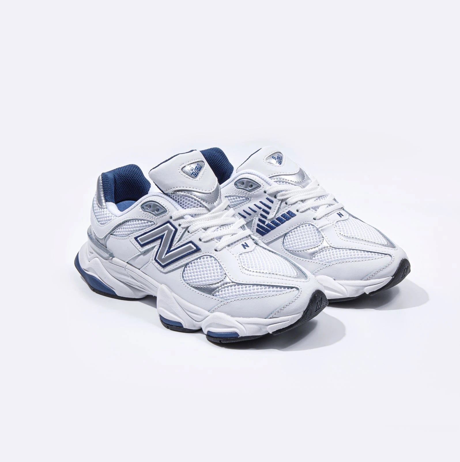 New Balance 9060 White Navy - LNT STEP-Sneaker - New Balance -  - 93611768 - 36 - New Balance 9060 White Navy -