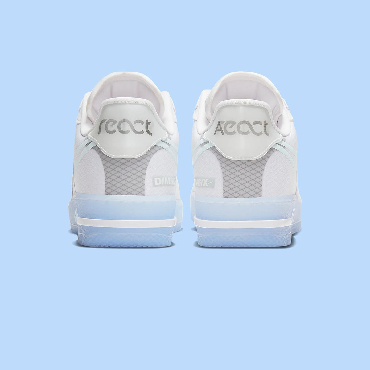 Nike Air Force 1 React White Light Bone - LNT STEP-Sneaker - Nike -  - 35743480 - 36 - Nike Air Force 1 React White Light Bone -