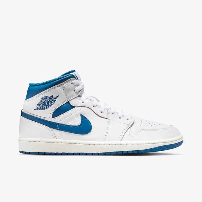 Nike Air Jordan 1 Mid Industrial Blue - LNT STEP-Sneaker - Nike -  -  - 36 - Nike Air Jordan 1 Mid Industrial Blue -