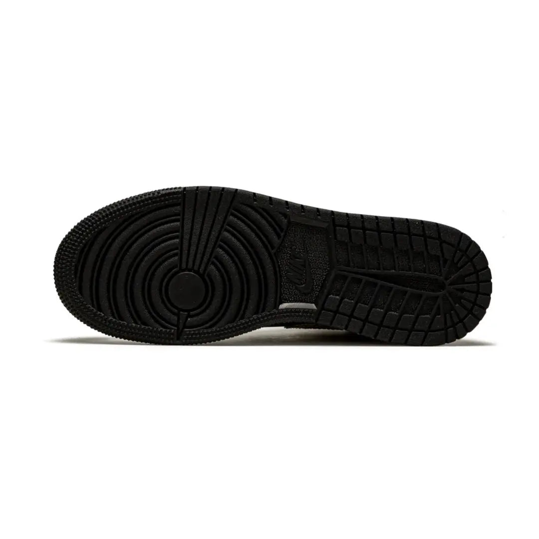 Nike Air Jordan 1 Mid White Gold Black - LNT STEP-Sneaker - Nike -  -  - 36 - Nike Air Jordan 1 Mid White Gold Black -